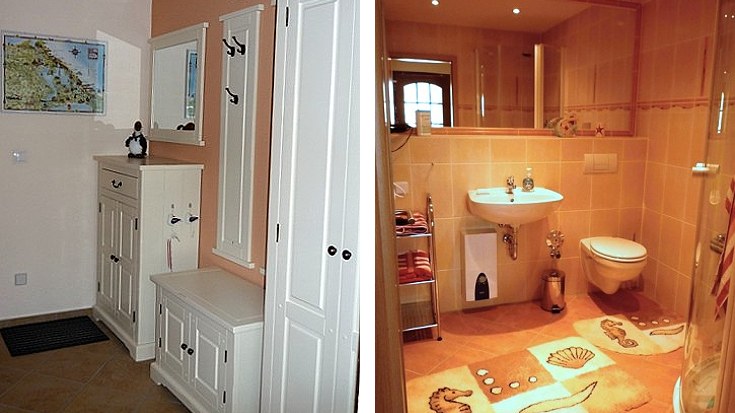 Flur in der Ferienwohnung Flur in der Ferienwohnung