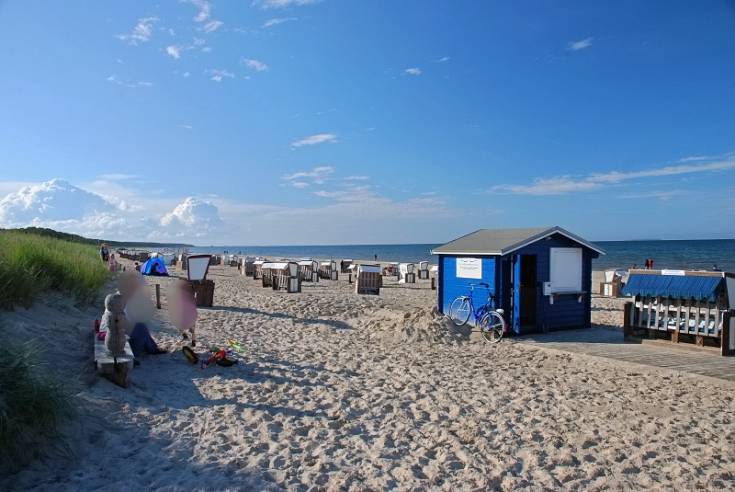 Blick von Karlshagen über Trassenheide nach Zinnowitz