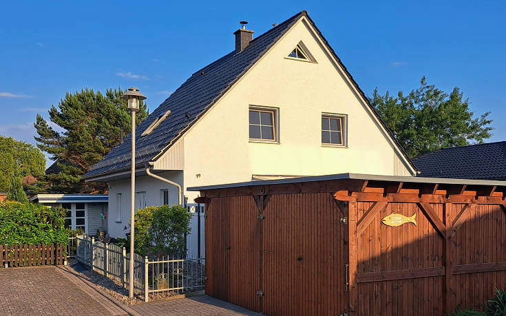 Ferienhaus in Zinnowitz auf Usedom mit der Ferienwohnung 