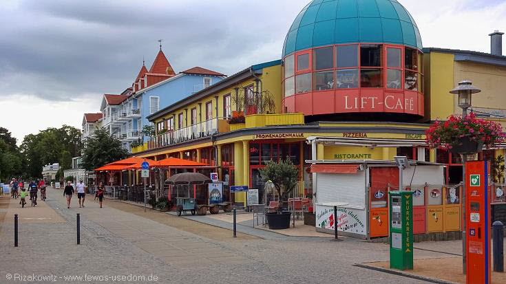 das Lift Cafe in Zinnowitz